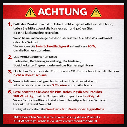 HD-Digitalkamera, 2,4-Zoll-Klappbildschirm, digitale kompakte Videokamera für Schulfotografie, Außenkamera